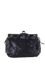 Black Leather Jérôme Dreyfuss Shoulder Bag