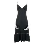 Black Fabric La Perla Dress