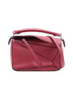 Red Leather Loewe Puzzle