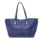 Blue Leather Loewe Tote