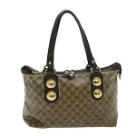 Beige Coated canvas Gucci Tote
