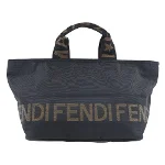 Black Fabric Fendi Handbag