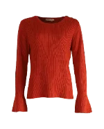 Orange Wool Tory Burch Sweater