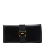 Black Leather Salvatore Ferragamo Wallet