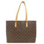 Brown Canvas Louis Vuitton Luco