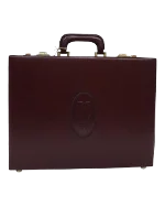 Burgundy Leather Cartier Briefcase