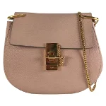 Pink Leather Chloé Crossbody Bag