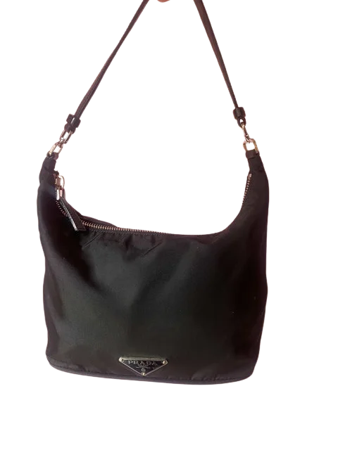 Black Nylon Prada Shoulder Bag