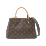 Brown Canvas Louis Vuitton Montaigne