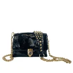 Black Leather Rebecca Minkoff Crossbody Bag