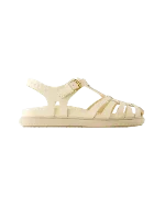 White Leather Marni Sandals