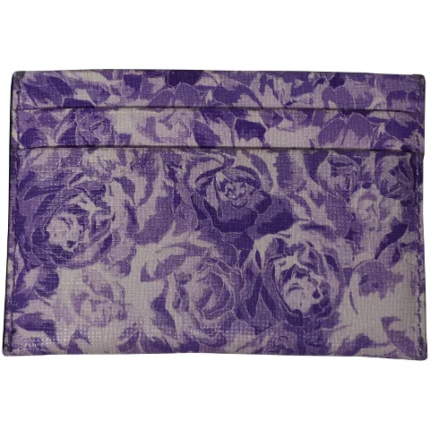 Purple Leather Ganni Handbag