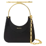 Black Leather Alexander McQueen Handbag