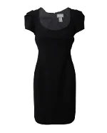 Black Wool Zac Posen Dress