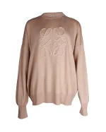 Pink Wool Loewe Sweater