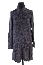 Purple Fabric Comptoir des Cotonniers Dress