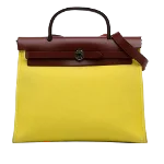 Yellow Canvas Hermès Herbab