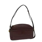 Red Leather Cartier Shoulder Bag