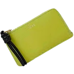 Green Leather Loewe Wallet