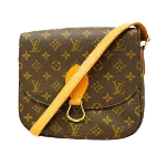 Brown Fabric Louis Vuitton Musette Salsa