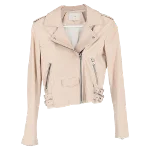 Pink Leather IRO Jacket