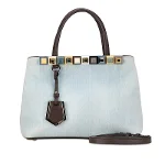 Blue Denim Fendi Handbag