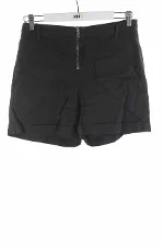 Black Cotton Ba&sh Shorts