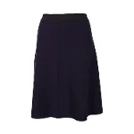 Navy Wool Lanvin Skirt