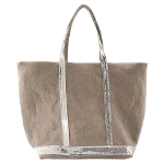 Grey Leather Vanessa Bruno Tote