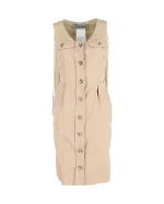 Beige Silk Sportmax Dress