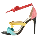 Multicolor Suede Alexandre Birman Sandals