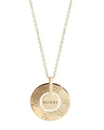 Metallic Yellow Gold Gucci Necklace