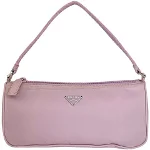 Pink Nylon Prada Shoulder Bag