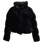 Black Velvet Moncler Jacket