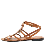 Brown Leather Tod's Sandals