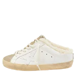 White Leather Golden Goose Sneakers