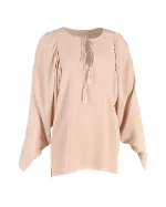 Pink Silk Chloé Top