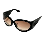 Black Fabric Bottega Veneta Sunglasses