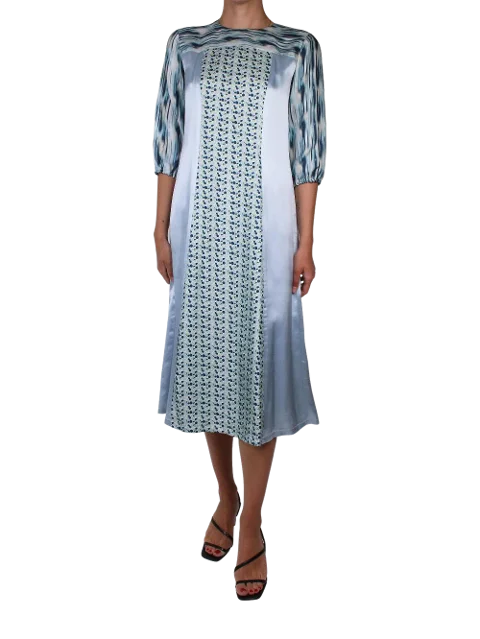 Blue Silk Stella McCartney Dress