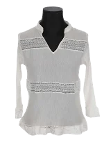 White Cotton All Saints Top