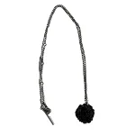 Black Metal Valentino Necklace