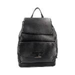 Black Leather Tod's Backpack