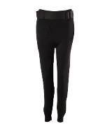 Black Knit Self Portrait Pants