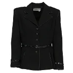Black Wool Karl Lagerfeld Jacket