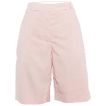 Pink Cotton Burberry Shorts