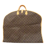 Brown Canvas Louis Vuitton Travel Bag