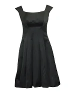 Navy Polyester Zac Posen Dress