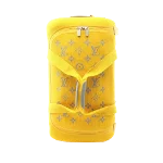 Yellow Canvas Louis Vuitton Travel Bag