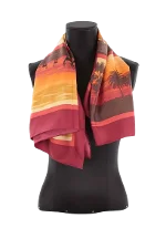 Multicolor Silk Salvatore Ferragamo Scarf