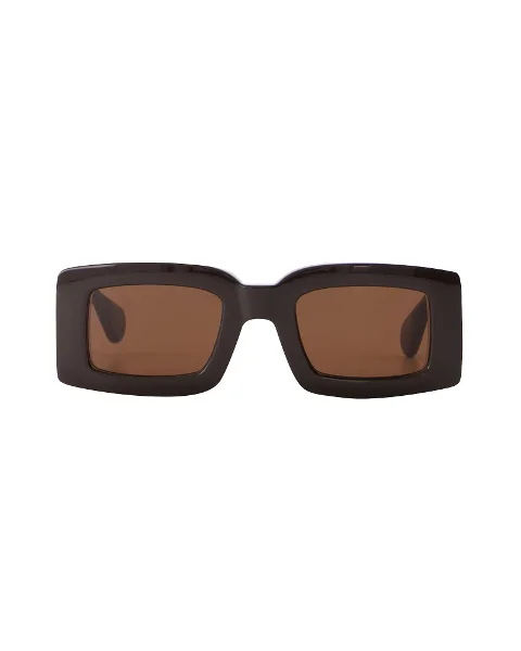 Brown Fabric Jacquemus Sunglasses